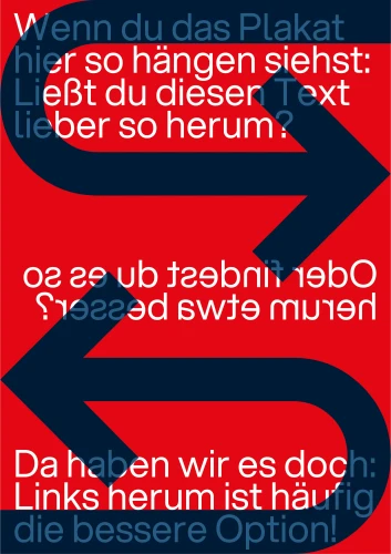 Plakat gegen Rechts von Jonah Pfadt