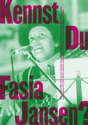 Plakat gegen Rechts von Anonym