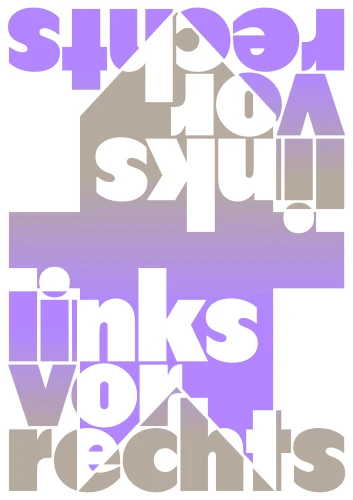 Plakat gegen Rechts von Lars Schrodberger