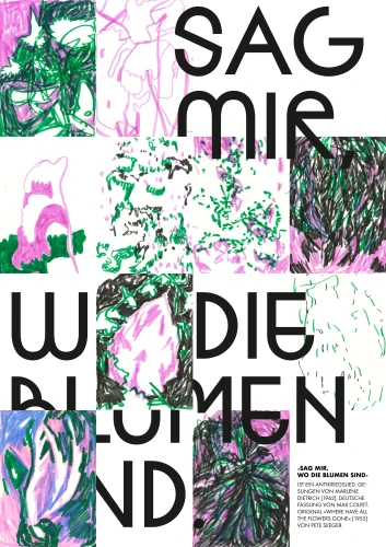 Plakat gegen Rechts von Laura Hinz