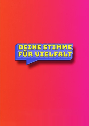 Plakat gegen Rechts von Laura Ruthemeyer