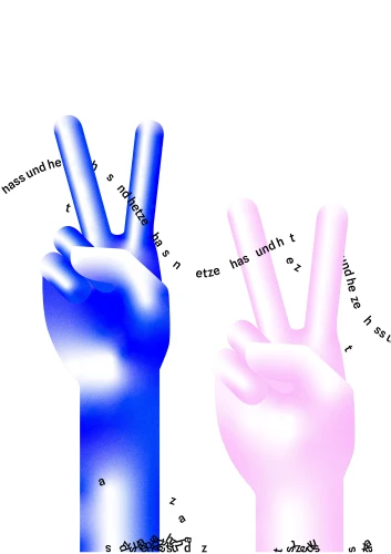 Plakat gegen Rechts von PIQUE STUDIO