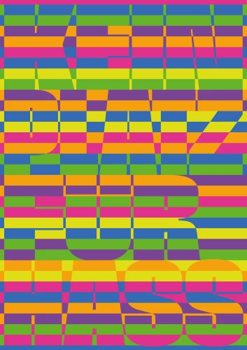 Plakat gegen Rechts von Laurin Stemmann