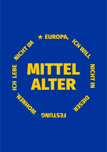 Plakat gegen Rechts von riotkehlchen