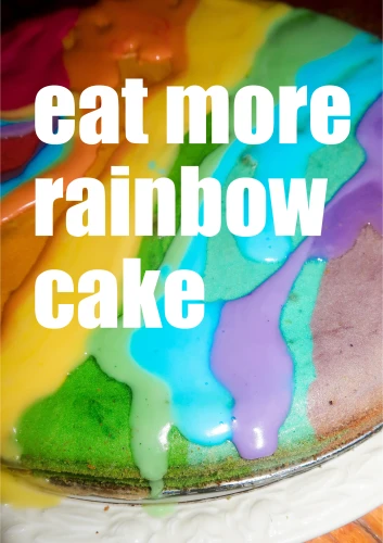 Plakat gegen Rechts von Liza Dieckwisch