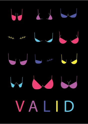 Plakat gegen Rechts von Lunix