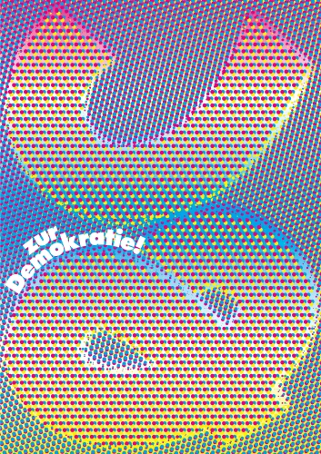 Plakat gegen Rechts von Ossian Osborne