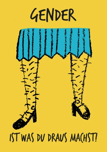 Plakat gegen Rechts von Anonym