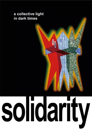 Plakat gegen Rechts von Annina M. Ehlers