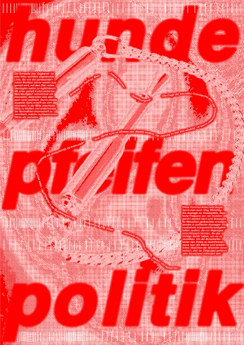 Plakat gegen Rechts von Sina Gösele