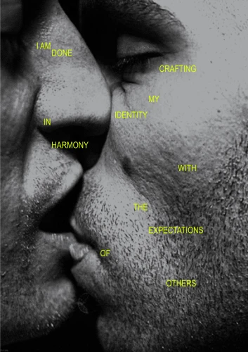 Plakat gegen Rechts von Marco Gurrieri