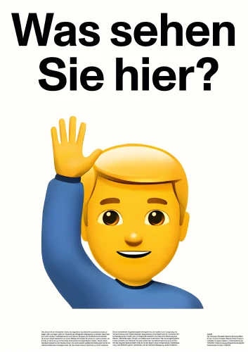 Plakat gegen Rechts von Amyra Radwan