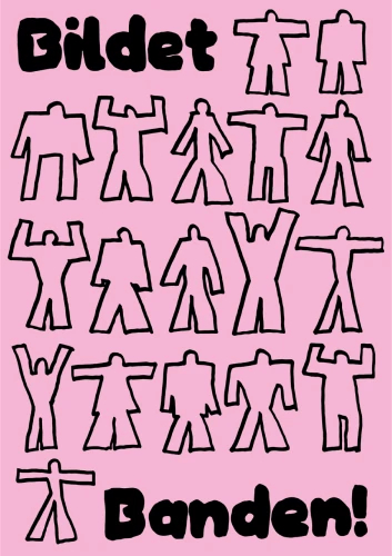 Plakat gegen Rechts von Charlotte Riemann