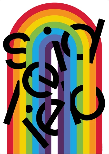 Plakat gegen Rechts von Christopher Cueni