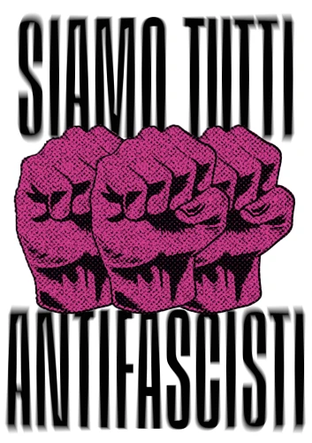 Plakat gegen Rechts von Alessia