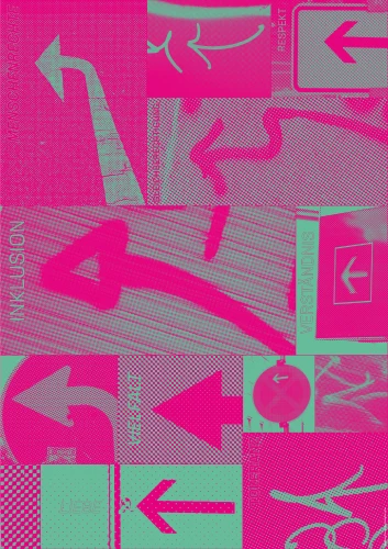 Plakat gegen Rechts von Clara de Haen, Carolin Lerner