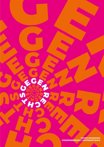 Plakat gegen Rechts von CUBE Kommunikationsagentur